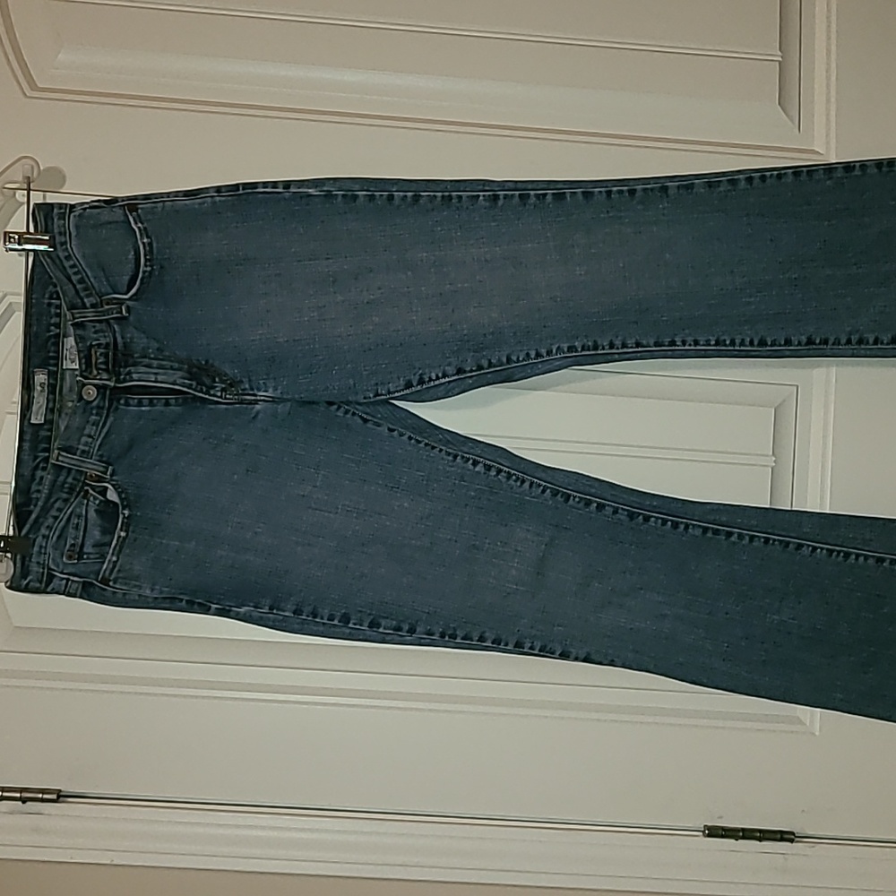 Levi's washed out denim jeans, size 8.